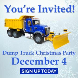 dump truck christmas party dec 7